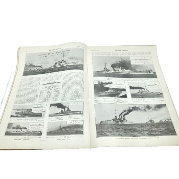 1914 Scientific American Magazine September 5 World War I Issue - Picture 6 of 6
